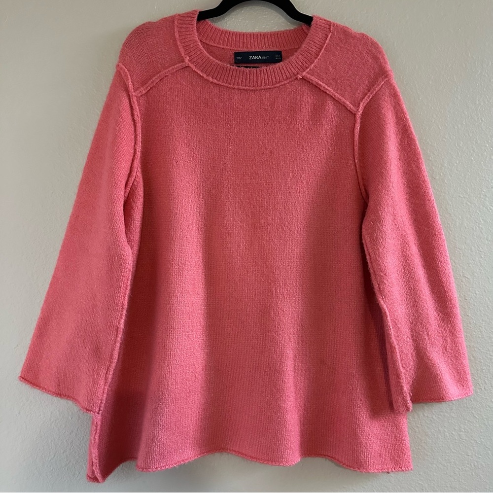 Zara Knit Reversed Seam Sweater